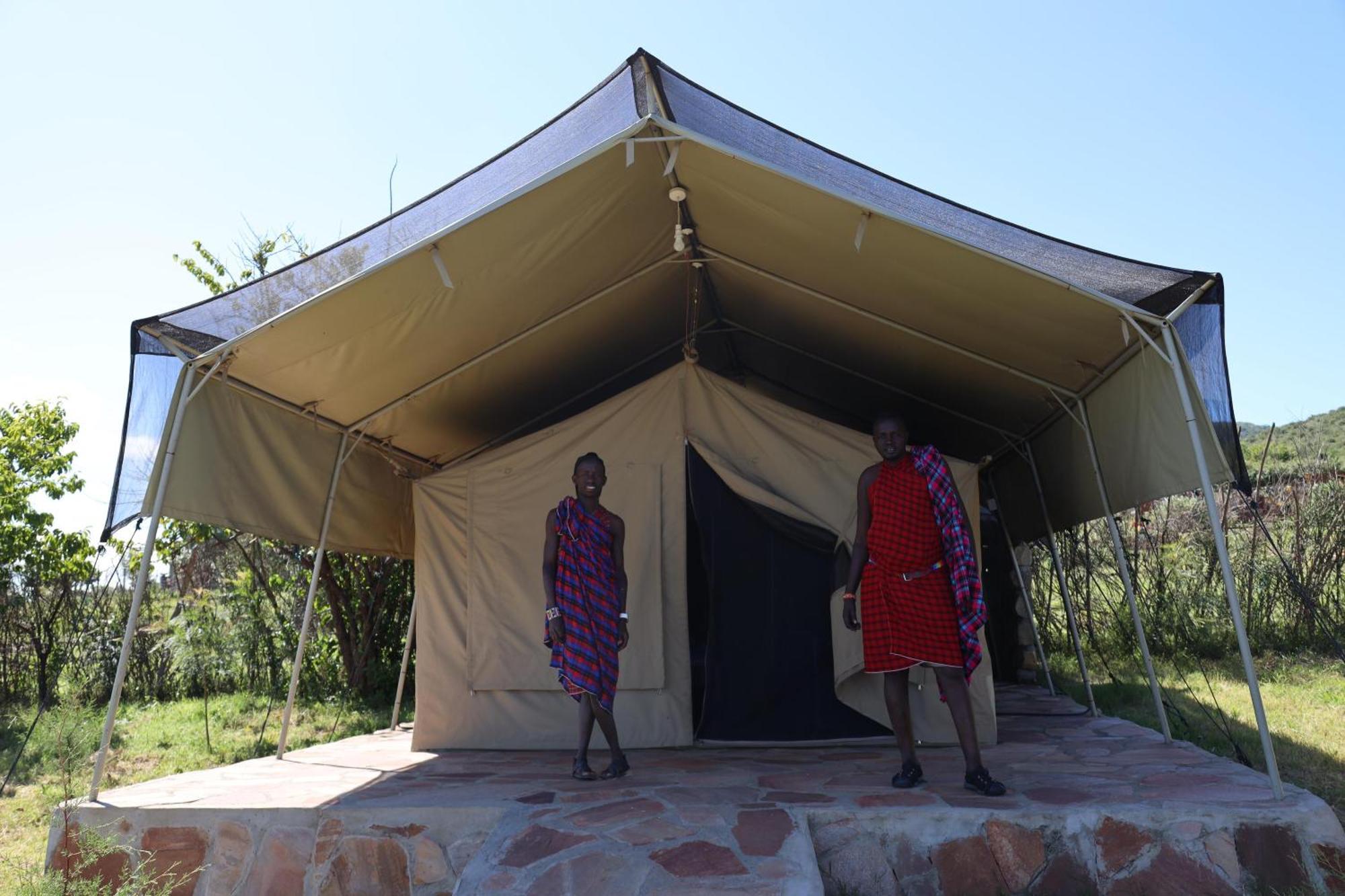 Hotel Leruk Maasai Mara Camp Sekenani Exterior foto